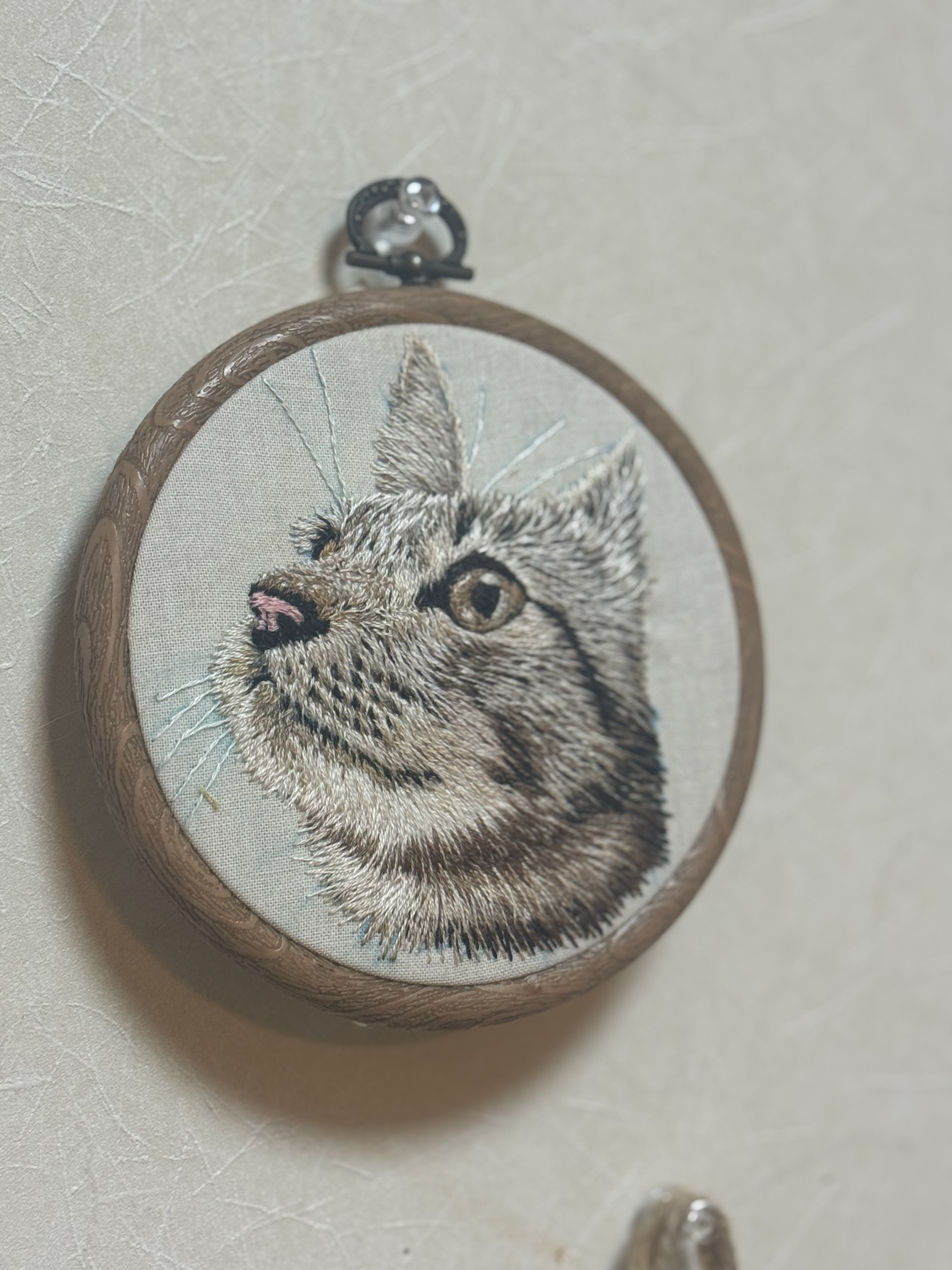 11cmサイズの刺繍作品